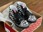 NEW Custom Vans size 5.5 women (4 men)