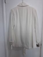new with tags Beautiful ivory Angora Wool Calvin Klein Jacket Coat