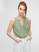 Women's Gap Size XS Crinkle Gauze Tank