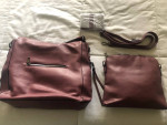 WOMEN FASHION HANDBAGS WALLET TOTE SHOULDER PURSE 4PCS SET NEW