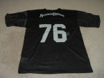 Football Jersey Black Mesh Station Casinos Size M  Brand New