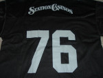 Football Jersey Black Mesh Station Casinos Size M  Brand New
