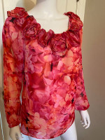 FLORAL TOP Size 10