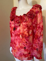 FLORAL TOP Size 10