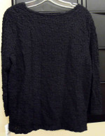 New with Tags Koret City Blues Blouse Dressy Crinkle Fabric
