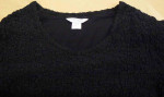New with Tags Koret City Blues Blouse Dressy Crinkle Fabric