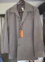 Men's Casual Jacket Large, Brand New w/tags