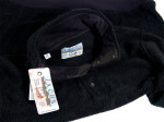 Men's Black Sherpa Quarter Snap Pullover 2XL New w/ Tags