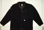 MENS BLACK CARHARTT JACKET (SIZE XL)