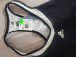 Women's L Racer Back, Adidas Performance Climalite Black And White aMo