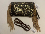 NEW leather hide purse