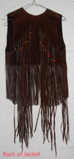 Leather Vest - Retro style