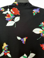 Vintage Polyester Blouse Medium