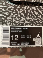 Air Jordan 3 Retro Midnight Navy Size 12