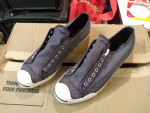 Converse Jack Purcell Men's or Women's Black & White Canvas Low Tops
