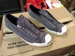 Converse Jack Purcell Men's or Women's Black & White Canvas Low Tops