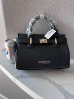 NEW W Tags Authentic Bebe brand Purse, backpack, and wallet