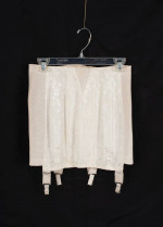 Vintage 1950's Era FASHION HOUR Ivory Girdle Garters Sz 28 Style 4812