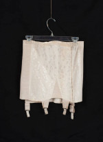 Vintage 1950's Era FASHION HOUR Ivory Girdle Garters Sz 28 Style 4812