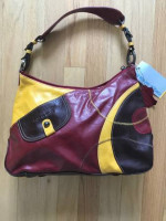 Multi-Color Leather Purse by Cirque Du Soleil, NWT