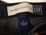 GAP MODERN BOOT CUT  STUDDED BLUE JEANS Sz 6 NEW w TAGS $68