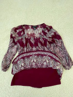 Flattering INC loose fitting top