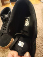 Like New Vans Filmore High Black Size 12