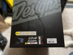 Brand New Troy Lee D4 Composite Shadow Blue Helmet - Medium