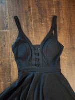 Like New Black Skater Dress Size Small