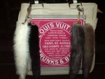 New Fluffy Fur Key Chains * Purse Charm * Mink!