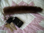 New Fluffy Fur Key Chains * Purse Charm * Mink!