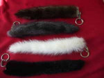 New Fluffy Fur Key Chains * Purse Charm * Mink!