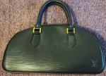 LOUIS VUITTON Epi Jasmin Black Hand Bag - Near Mint Condition - TH0040