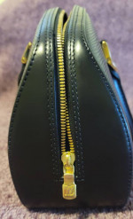LOUIS VUITTON Epi Jasmin Black Hand Bag - Near Mint Condition - TH0040