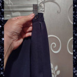 WOMENS NAVY BLUE MAXI CAREER SKIRT SIZE 16W (READ)