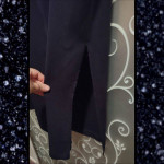 WOMENS NAVY BLUE MAXI CAREER SKIRT SIZE 16W (READ)