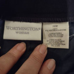 WOMENS NAVY BLUE MAXI CAREER SKIRT SIZE 16W (READ)
