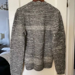 Maison Martin Margiela Speckled Grey Textured Heavy Knit Sweater-Small