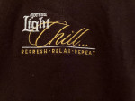 Corona Lite Logo Women's Brown T-Shirt Size Medium