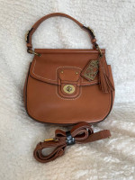Coach 19132 Limited Edition Leather Willis Crossbody Vermillion