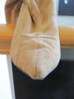 Colin Stuart Tall Faux Suede Stretchy Pointed Boot
