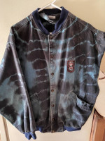 Vintage Out Of Print Rare Skate Rags Tie Dye Skateboard Jacket LRG