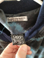 Vintage Out Of Print Rare Skate Rags Tie Dye Skateboard Jacket LRG
