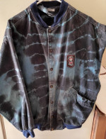 Vintage Out Of Print Rare Skate Rags Tie Dye Skateboard Jacket LRG