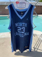 Jordan Champion Bulls 45 & ‘82 North Carolina Jersey