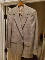 Like New Nordstrom Men's Sport Coat 40/42 L with Silk Lining