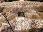Designer Helly Hansen Winter Fleece Jacket; High Collar Zipper Pockets