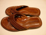 Tommy Bahama Anchors Away Sandals Brown Mens sz 9M , cost $189