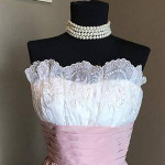 Prom dress - vintage!  Size 4 Dessy Collection  Cute.cute.cute!