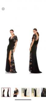 Mac Duggal gown sz 12 with tags